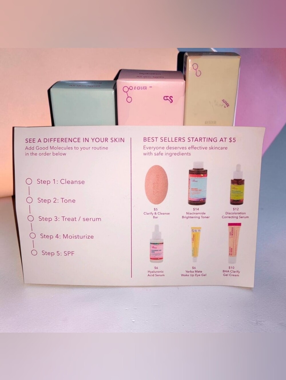 Good Molecules Set - Picture 5 of 5